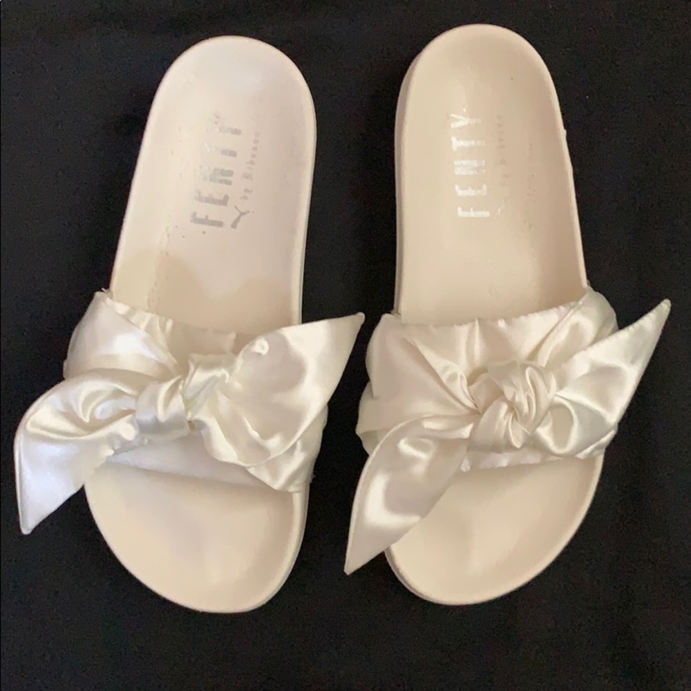 Rihanna FENTY | Satin Slides - Picture 3 of 8